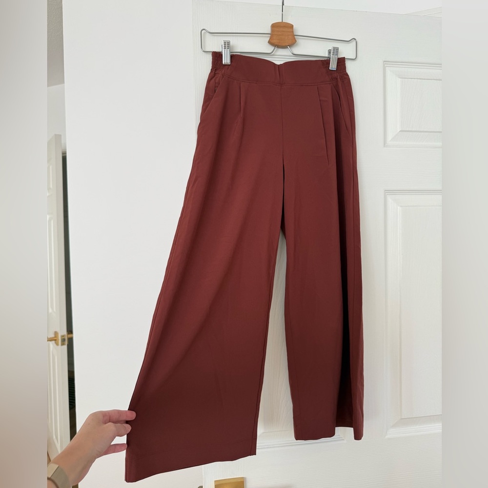 ATHLETA Brooklyn wide leg crop pant - Picture 3 of 7
